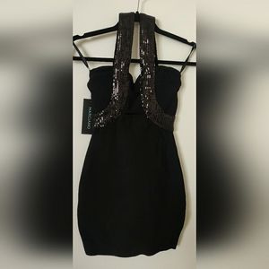 Marciano Bodycon Black Dress